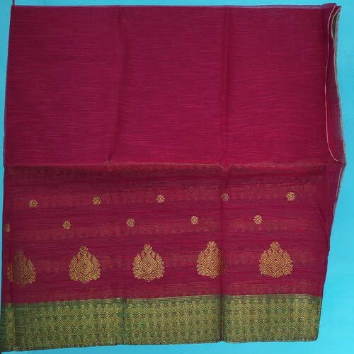 Semi Mulberry (Nunee) Mekhela Chador