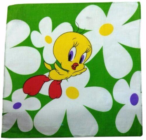 Generic Pack Of_6 Yellow Duck Medium Size Handkerchiefs (Color: Multi Color)