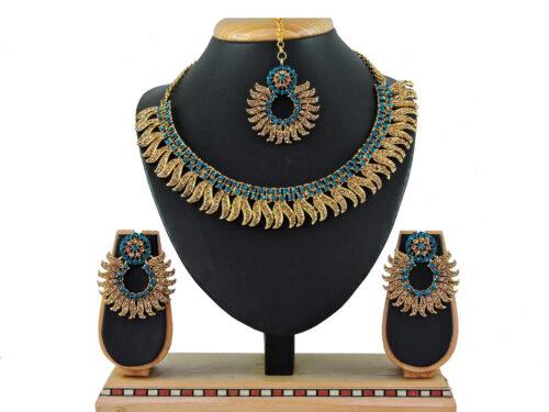 Generic Women’s Alloy Necklace set (Turquoise)