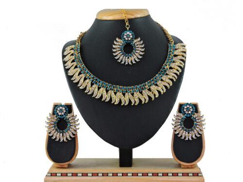 Generic Women’s Alloy Necklace set (Turquoise)