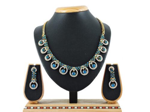 Generic Women’s Alloy Necklace set (Turquoise)