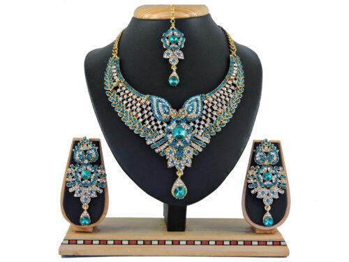 Generic Women’s Alloy Necklace set (Turquoise)