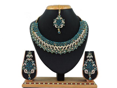 Generic Women’s Alloy Necklace set (Turquoise)