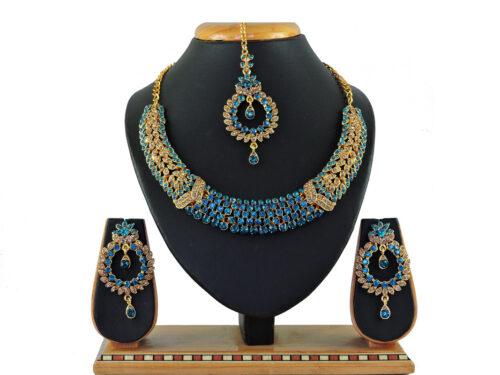 Generic Women’s Alloy Necklace set (Turquoise)