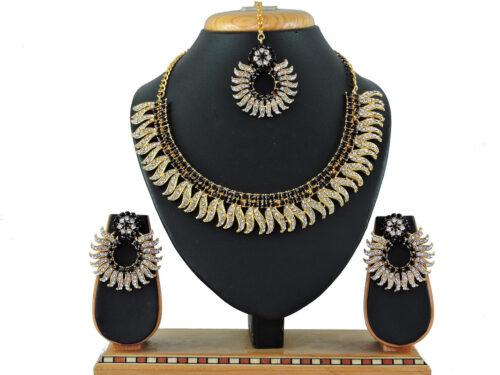 Generic Women’s Alloy Necklace set (Black)