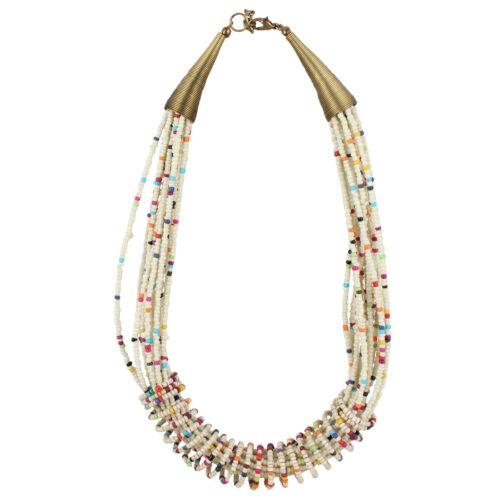 Designer Stylish Multi Layer Beads Necklace