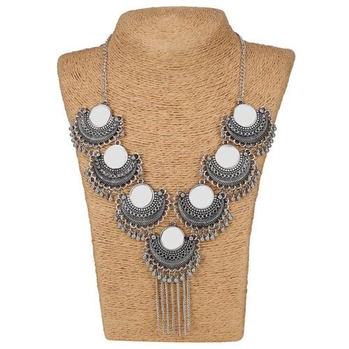 Antique Oxidized Silver Necklace Jewellery