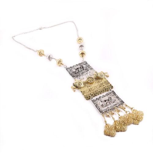 Fashion Jewellery Bohemia Gypsy Tibetan Vintage Coin Necklace - Image 3