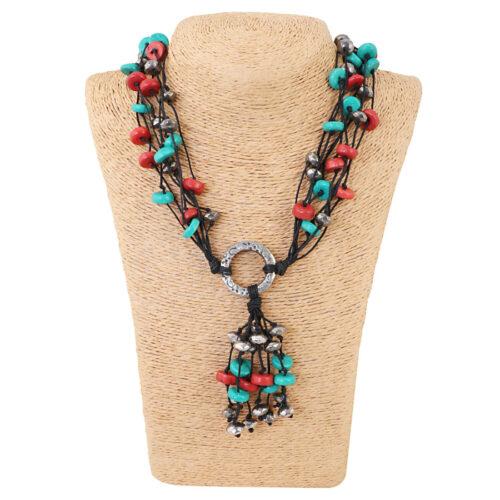 High Finished Multi Colour Beads Necklace