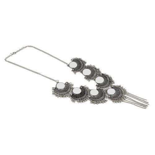 Antique Oxidized Silver Necklace Jewellery