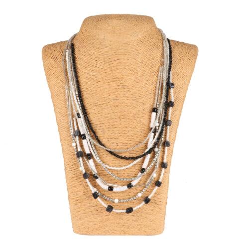 Designer Fashion Multi Layer Beads Necklace