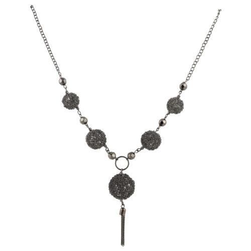 Designer Black Oxidized Necklace - Image 3