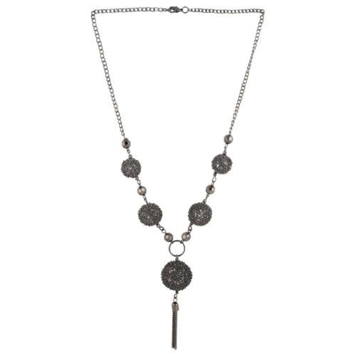 Designer Black Oxidized Necklace