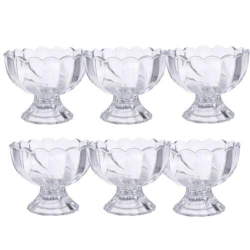 Generic 6pcs Serving Dessert Bowl Ice Cream Salad Fruit Bowl