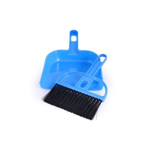 Generic Pack Of_3 Mini Dustpan Supadi With Brush For Home Cleaning (Color: Assorted)