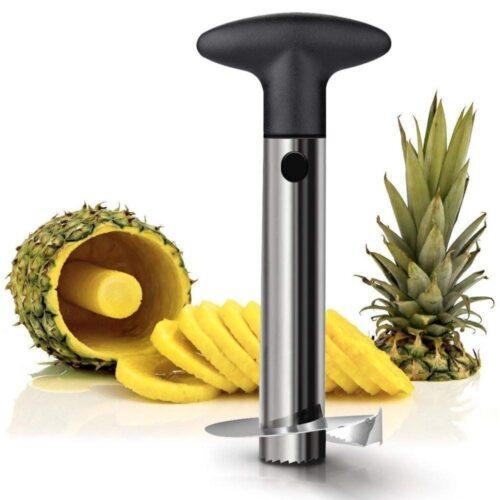 Generic Heavy Stainless Steel Fruit Pineapple Slicer Peeler (Color: Assorted)