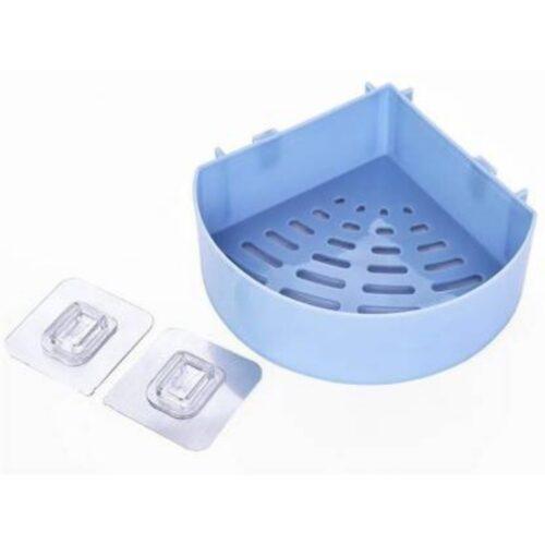 Generic Wall Mount Storage Corner Shelf Bathroom Kitchen Rack Self Adhesive Shower Caddy Plastic Triangle Basket