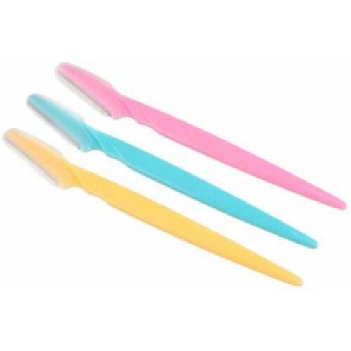 Pack Of_3 Eyebrow Razor For Women 3_Pcs Set (Color: Assorted)