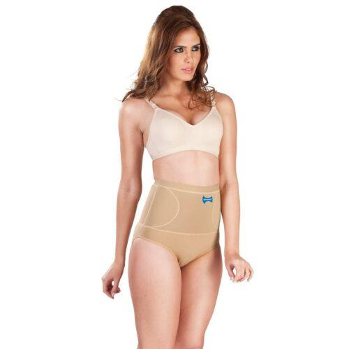 Dermawear Women’s Mini Corset Abdomen Shapewear (Model: Mini Corset, Color:Skin, Material: 4D Stretch)