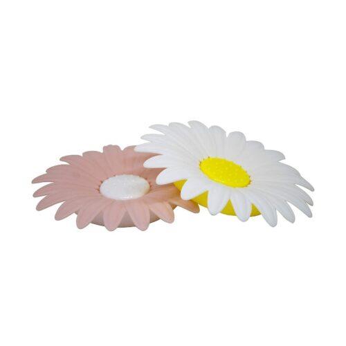 Generic Pack Of 2_Flower Shape Soap Holder Dish for Home and Hotel Bathroom (Color: Assorted)