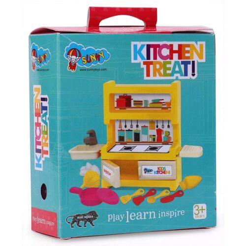 12 Pcs_Set Of Kitchen Treat Set For Kids (Color: Assorted)