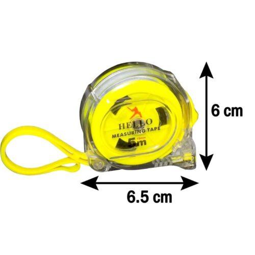 Professional Measuring Tape_5 Meter (Color: Assorted)