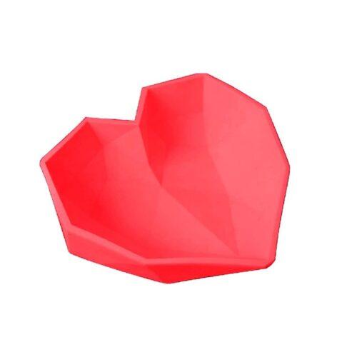 Generic Pack Of_2 Silicone Heart Pinata Shape Chocolate Mould (Color: Assorted) (Color: Assorted)