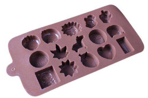 Generic Silicone Chocolate Mold (Color: Assorted)