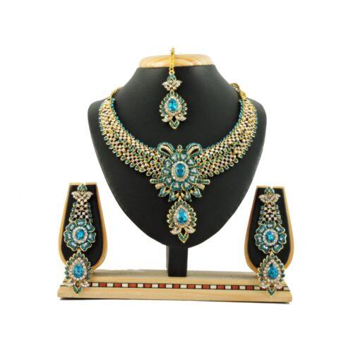 Generic Women’s Alloy Necklace set (Turquoise)