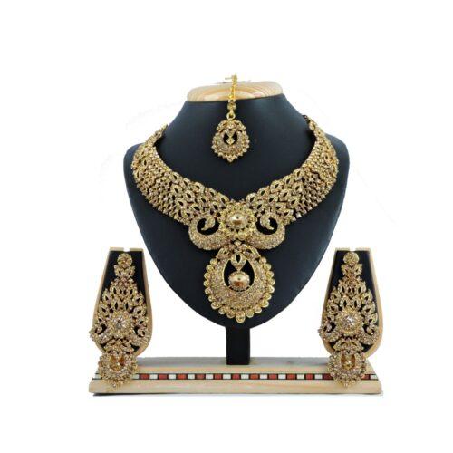 Generic Women’s Alloy Necklace set (Gold)