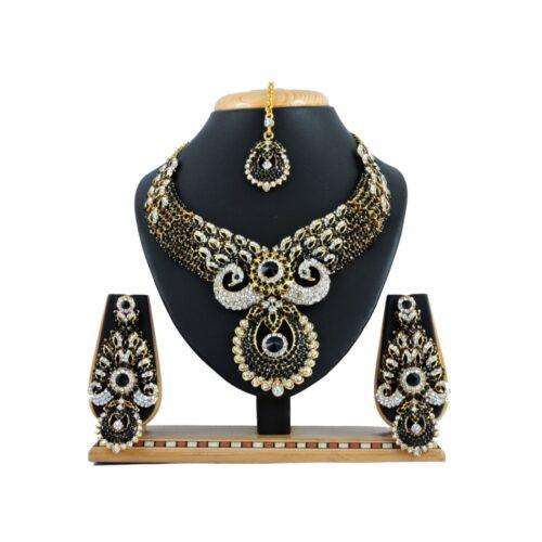 Generic Women’s Alloy Necklace set (Black)