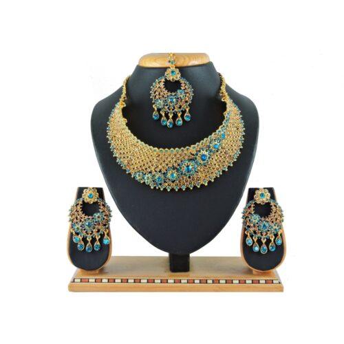 Generic Women’s Alloy Necklace set (Turquoise)