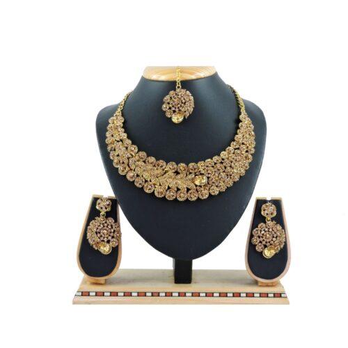 Generic Women’s Alloy Necklace set (Gold)