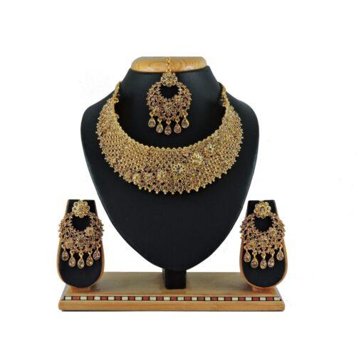 Generic Women’s Alloy Necklace set (Gold)