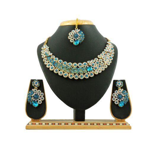 Generic Women’s Alloy Necklace set (Turquoise)