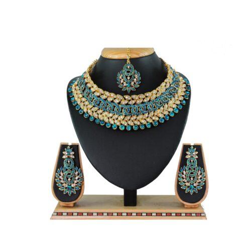 Generic Women’s Alloy Necklace set (Turquoise)