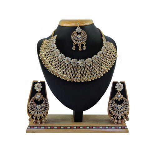 Generic Women’s Alloy Necklace set (Gold)