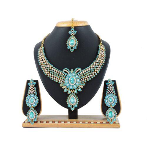 Generic Women’s Alloy Necklace set (Turquoise)