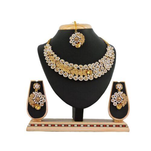 Generic Women’s Alloy Necklace set (Gold)