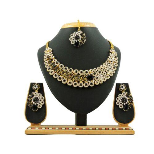 Generic Women’s Alloy Necklace set (Black)