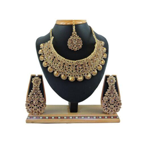 Generic Women’s Alloy Necklace set (Gold)