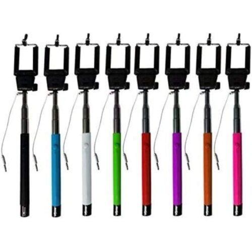 Pack Of_2 Selfie Stick For All Smart Mobile Phone (Color: Assorted)