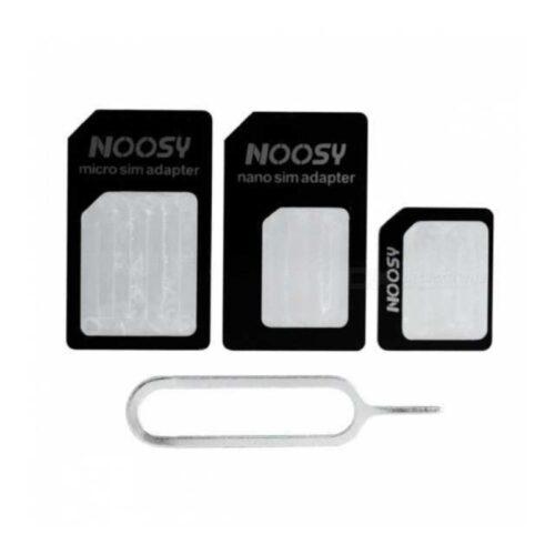 Pack Of_9 Noosy Sim Adapter (Color: Assorted)