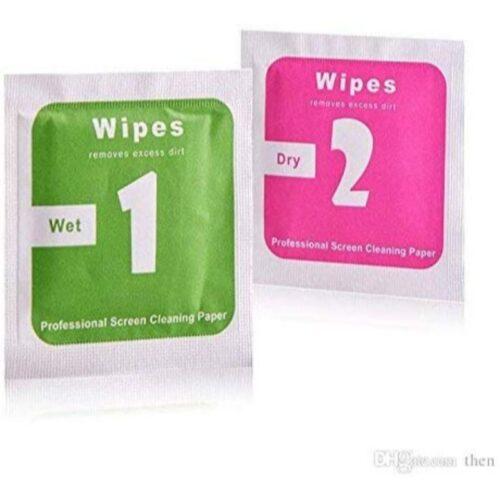 Pack Of_50 Dust Removal Wet And Dry Cleaning Wipes (Color: Assorted)