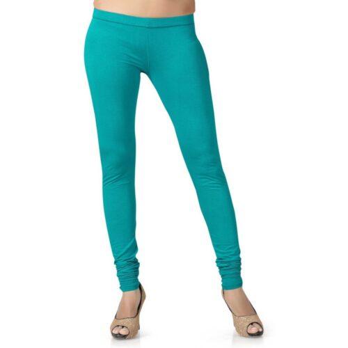 Generic Women’s Cotton Leggings (Color:Sky Blue)