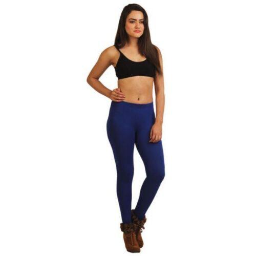 Generic Women’s Cotton Leggings (Color:Ink Blue)