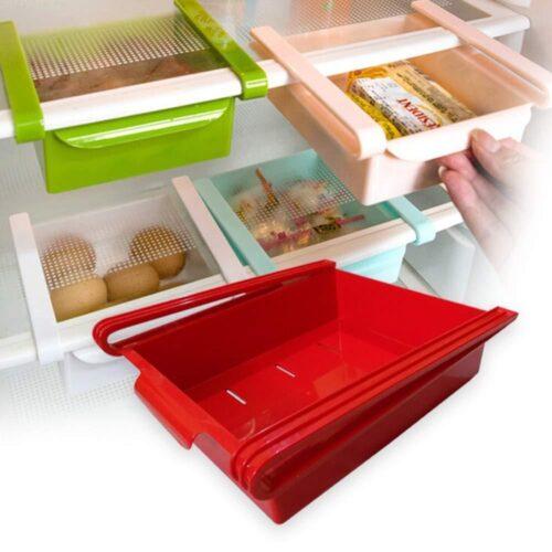 Generic Pack Of_5 Fridge Organizer (Color: Assorted)