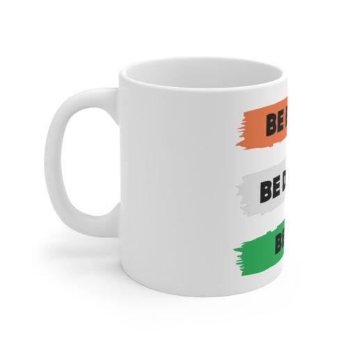 Ceramic Be Brave Be Daring Be You Printed Coffee Mug (Color: White, Capacity:330ml) - Image 5