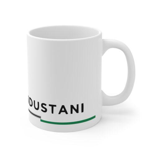 Ceramic Dil Se Hindustani Printed Coffee Mug (Color: White, Capacity:330ml) - Image 3