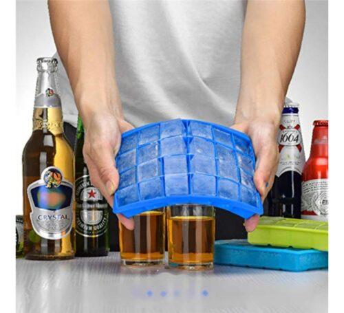 Generic Pack Of_2_24 ice cube hot silicone freeze mold (Assorted) - Image 4